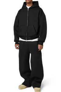 ชุดวอร์มโอเวอร์ไซส์สำหรับผู้ชายชุดวอร์มปักลายสำหรับเล่นกีฬาฟิตเนส - Product Image 2