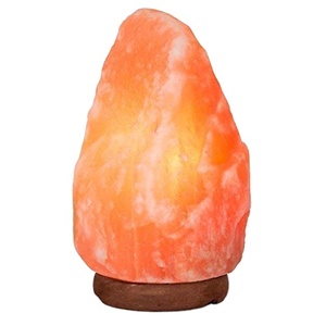 Lampe de sel de roche naturelle de l'Himalaya sculpté coquillage Plugin mural Mini lampe purifiant l'air veilleuse - Product Image 3