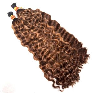 Cheveux en vrac de haute qualité vente chaude 2025 birman bouclés couleur personnalisée mettre en évidence bouclés - Product Image 1