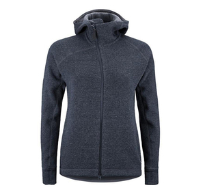 Veste à capuche d'hiver en polyester pour femmes, épaisse et chaude, fermeture éclair, logo personnalisé, vente en gros OEM - Product Image 5