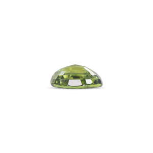 Saphir bicolore (Pitambari) de 2,86 carats, pierre précieuse naturelle facettée en taille ovale marquise, rouge orangé, hauteur 8 mm, diamètre du trou 1 mm - Product Image 2
