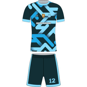 Ropa de fútbol Camiseta de fútbol Camisetas elásticas de secado rápido Camiseta de fútbol Impresión personalizada completa diseñada para jugadores de equipos de clubes - Product Image 1