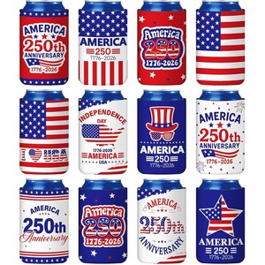 Wholesale 12OZ Neoprene Beer Can Sleeve Bottle <b>Cooler</b> <b>Drink</b> Can Stubby Holder for Wedding Party - Product Image 1