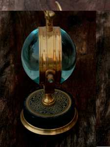 2 Style Brass Desk Clock <b>Vintage</b> Style Table Desk Decorative Table Clock for Analog Home & Office Decor Roman Dial - Product Image 4