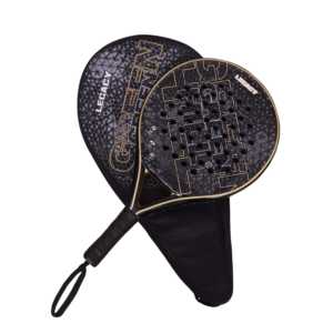 Raqueta de Pádel Premium Legacy 3.2 de Fibra de Vidrio y Fibra de Carbono 12k con Logotipo Personalizado, Empuñadura de EVA, Red de Nailon, Raqueta de Tenis Portátil - Product Image 5