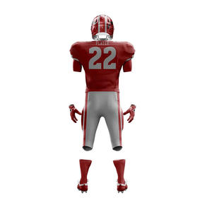 Nuevo Uniforme de Fútbol Americano Sublimado 100% Poliéster al por Mayor, Conjuntos Personalizados de Alta Calidad, Transpirables y Antibacterianos - Product Image 5