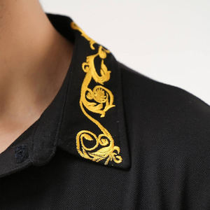 Nueva venta al por mayor Venta caliente Nuevo diseño Polo de algodón Mejor calidad Manga corta Hombres Algodón Polo en blanco Camiseta - Product Image 5