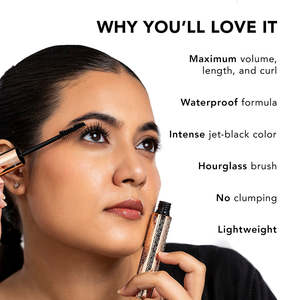 Mascara Lash Maximizer - Formule vegan longue durée, waterproof, volumisante et allongeante - Product Image 3