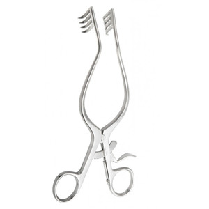 Beckman-Adson Retractor de laminectomía manual de autorretención de 31cm Instrumento romo de acero inoxidable para obstetricia y ginecología - Product Image 2