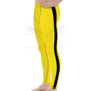 Nouveau Style Hommes MMA Leggings Couleur Unie MMA Leggings À Vendre Fabriqué Au Pakistan MMA Leggings - Product Image 3