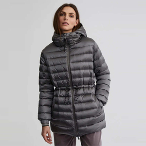 Abrigos acolchados ajustados elegantes para mujer Chaquetas de invierno ligeras y aisladas para chaquetas acolchadas cómodas de moda informal - Product Image 3