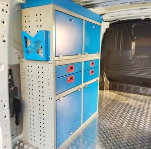 High Quality Metal Interior Vehicle Equipment OEM Customizable Roadside Assistance Vehicle Interior <b>Shelf</b> Systems Tool Cabinets - Product Image 2