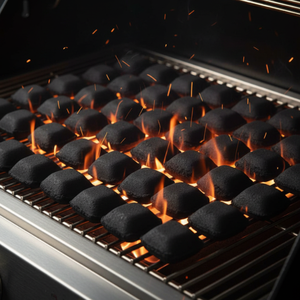 Charbon de coco en briquettes de haute qualité, durable et sans fumée, à combustion longue durée pour restaurants et industrie - Product Image 1