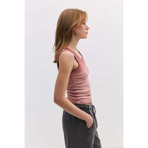 Body de Estilo Casual con Lavado al Aceite, Sin Mangas, con Logotipo en la Parte Delantera - Product Image 4