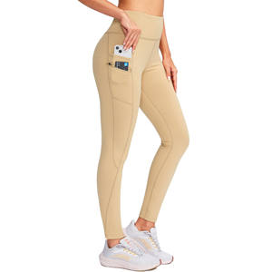Leggings d'entraînement côtelé taille haute conception grande taille respirant sport de gymnastique sans couture Scrunch bout à bout Fitness Yoga Leggings pour les femmes - Product Image 1