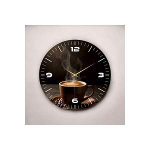 Colorful Coffee Pattern Wooden Table <b>Wall</b> <b>Clock</b> <b>50cm</b> Silent Table <b>Wall</b> <b>Clock</b> with Number Gift Colorful Printed <b>Wall</b> <b>Clock</b> - Product Image 4