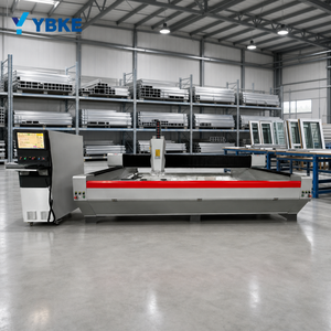 Machine de traitement de l'aluminium CNC 3 axes YBKE, taille de table 3000x1600mm, pour aluminium, UPVC, PVC, verre, avec puissance de 24 kW - Product Image 1