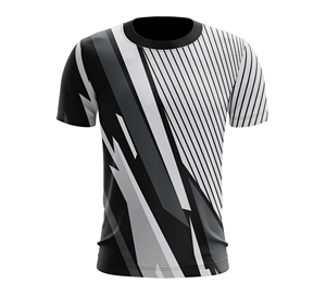 T-shirt à séchage rapide pour homme quantité minimale de commande basse Sublimation manches courtes motif solide Design personnalisé Style décontracté grande taille - Product Image 4