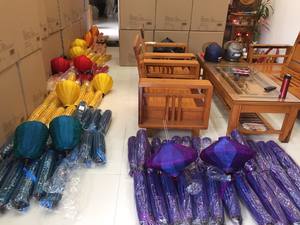 Colorful <b>Silk</b> Lantern for Home Garden Decoration - Wholesale <b>Silk</b> Lantern From Vietnam/ <b>Silk</b> <b>Lamp</b> <b>Shades</b> - Product Image 4