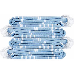 Fouta hammam ผ้าขนหนูคอตตอนตุรกีผ้าทอมือห่อสปาอาบน้ำแห้งเร็วน้ำหนักเบาดูดซับได้ดีผ้าห่มสำหรับเดินทางชายหาดปิกนิก - Product Image 5