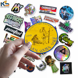 สติกเกอร์ไวนิลทรงกลมติดเองคุณภาพสูงกันยูวีกันน้ำออกแบบได้ตามที่ต้องการ - Product Image 4