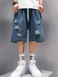 กางเกงยีนส์แนวสตรีทแบบวินเทจของผู้ชายกางเกงยีนส์ทรงหลวมผ้าเดนิม Y2K ผ้าฝ้ายเบาสบายๆ - Product Image 2