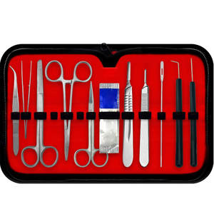 Nuevo Kit de Cirugía Menor Básica Reutilizable Manual con Certificación CE e ISO13485, 11 Piezas de Acero Inoxidable - Product Image 1