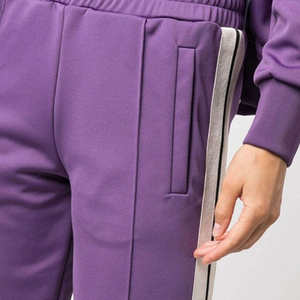 2025 dernier Style femmes pantalons décontracté vêtements d'hiver Logo personnalisé évasé pantalon de survêtement couleur unie haut fabricant nouveau Style - Product Image 5