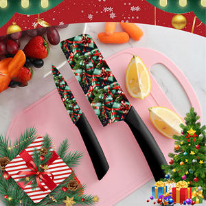 Meilleures ventes Couteau de chef avec étui Lame en céramique Plastique Ambidextre Durable Aventures en plein air Compétences de survie Vente flash Rapide - Product Image 3