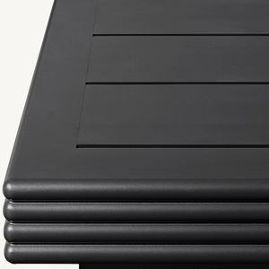 أثاث حديث فاخر عالي الجودة للتمدد على الشمس في الحديقة مع طاولة جانبية - Product Image 6