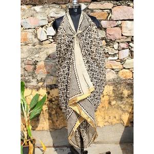 Sarongs de playa de algodón para mujer, bufanda de cuerpo completo con estampado de bloque de mano indio, regalo de verano para ella - Product Image 4