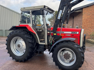 รถแทรกเตอร์ฟาร์ม 80 แรงม้า Massey Ferguson 390 ขับเคลื่อน 4 ล้อ รถแทรกเตอร์การเกษตร Perkins ดีเซล รถแทรกเตอร์มือสองขาย - Product Image 2