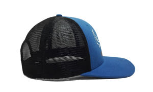 Sombreros de camionero con bordado de cabeza de martillo y logotipo personalizado OEM sombreros de malla de moda de algodón 100% de alta calidad para exteriores informales - Product Image 5