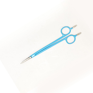 STEVENS BIPOJET Ciseaux de dissection bipolaires courbés bipolaires 140 mm 5.12 "Ciseaux bipolaires isolés à pointe de ténotomie pour la chirurgie - Product Image 3