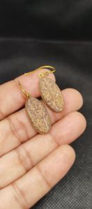 Pendientes de Coral Natural Vintage para Mujer, Hechos a Mano, Chapados en Oro, con Diseño de Alas de Piedras Preciosas para Bodas - Product Image 5