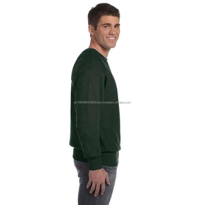 Hot <b>Sale</b> 300g Fleece Crew Neck Sweatshirt <b>for</b> Men 100% Cotton Blend Custom Logo with Stand Collar <b>for</b> Winter Season - Product Image 6