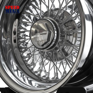 Rines de Aleación Forjados en Color Plateado Brillante de 17-26 Pulgadas, 5x120, 5x114.3, 5x127, Diseño Super Profundo, Cromados, para Autos Clásicos y Vintage - Product Image 2