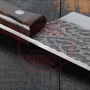 Cuchillo de carnicero forjado a mano hecho a mano, cuchillo de carnicero profesional de acero de alto carbono, cuchillos de cocina, herramientas - Product Image 6