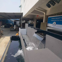Système d'aquarium intelligent haut de gamme avec écrépineur d'huile et nettoyage automatique pour le marché européen