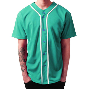 Camiseta de Béisbol Sublimada Personalizada de Alta Calidad, Transpirable, de Secado Rápido, Talla Grande, Antibacteriana, Ropa Deportiva con Impresión Personalizada - Product Image 4