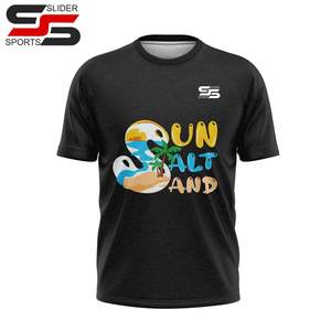 Street wear tshirt Épaules tombantes sur mesure t-shirts haut en jersey - Product Image 4