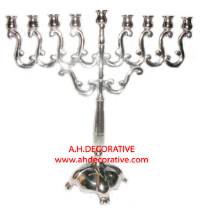 Wedding Decorative 5 Arms Candelabra with Crystal Votive <b>Large</b> Candelabras for Entryway & Floor Standing Handmade Votive Holder - Product Image 6