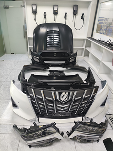 Kit aggiornato GLB45 diffusore posteriore tubo di scarico paraurti posteriore per Mercedes-Benz <span class=keywords><strong>GLB</strong></span> X247 non AMG paraurti anteriore auto - Product Image 4