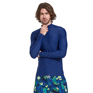 High Quality Full <b>Sleeve</b> Men's Rash Guard Shirt <b>Tops</b> for <b>Swimming</b> Wholesale Men Rash Guard jiu jitsu kimono - Product Image 5