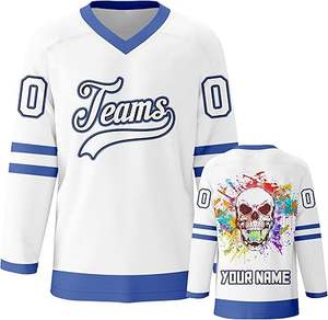 Camiseta de hockey sobre hielo personalizada 2025 uniformes transpirables de alta calidad para equipos, clubes y propietarios de marcas - Product Image 4