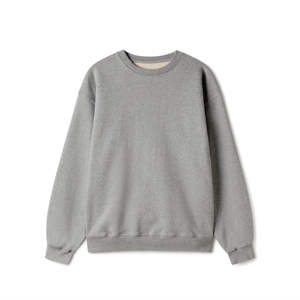 Vente en gros sweat-shirt ras du cou personnalisé 100% coton pull sweat-shirt surdimensionné polaire vierge unisexe hommes sweats à capuche - Product Image 1