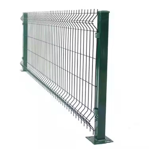 3D Bảng điều chỉnh kim loại thép mạ kẽm hàng rào tấm hàn dây lưới vườn hàng rào khu dân cư vườn 3D an ninh hàng rào vườn - Product Image 1