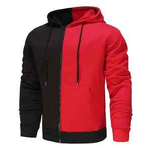 Autumn Winter New Unisex Slim <b>Hoodie</b> Casual Zipper HipHop Streetwear 100% Cotton Digital Regular Regular Fit M <b>3XL</b> Sizes - Product Image 3