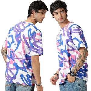 Camisetas Casuales de Punto de Algodón y Poliéster para Hombre, 180 Gramos, de Pakistán, a la Moda y Elegantes - Product Image 5