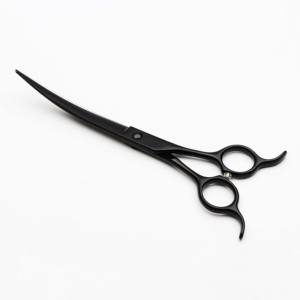 Tijera curvada profesional para el cuidado de perros, tijeras para perros, cizalla de hoja curva - Product Image 1